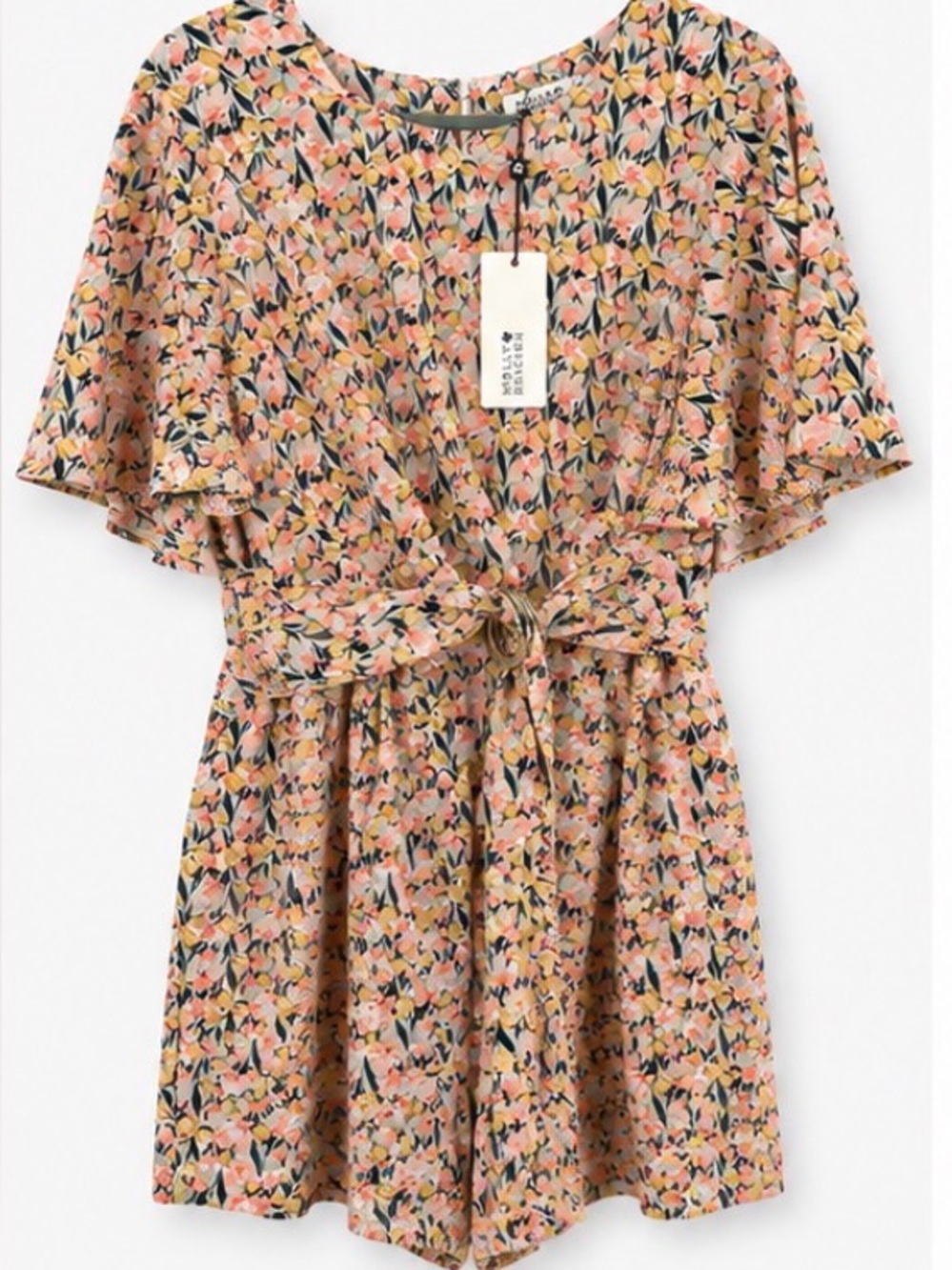 NWT Molly Bracken Floral Romper